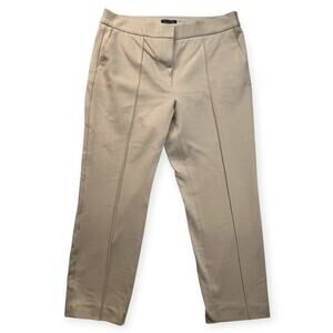 Tommy Hilfiger Womens Pants Khaki Straight Leg Cropped Size 14 Seemed Great Cond